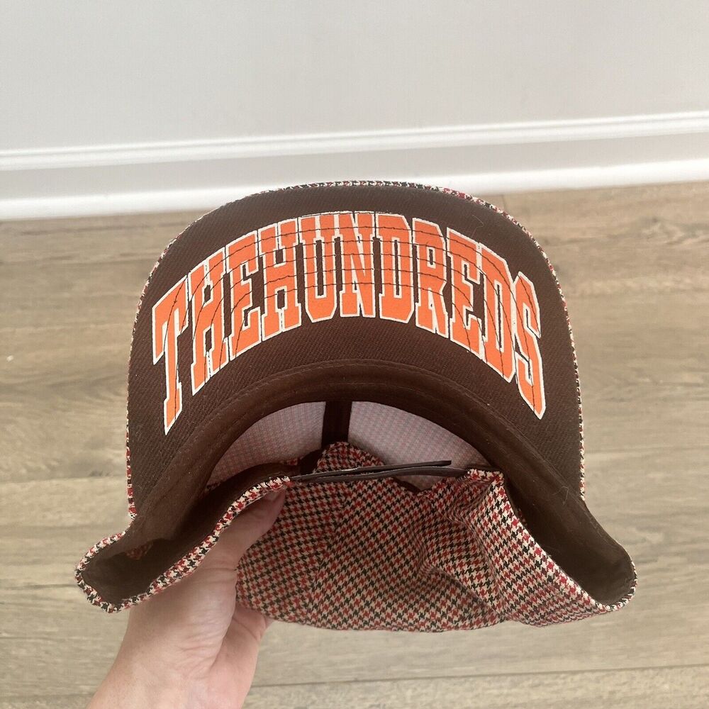 The Hundreds Adam Bomb Hat SnapBack Checkered Print